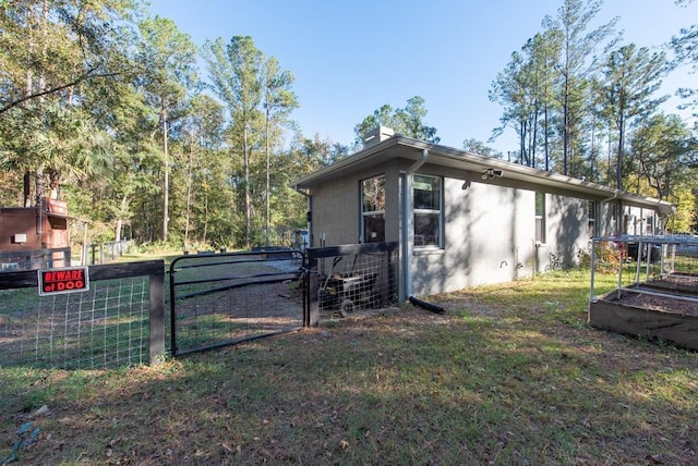 view of side of property