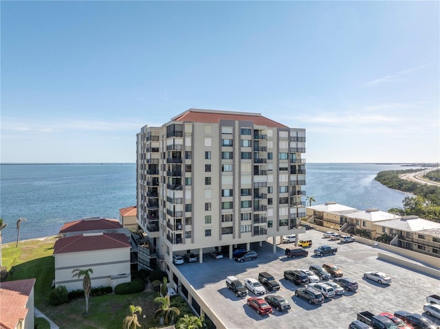 view of property featuring a water view