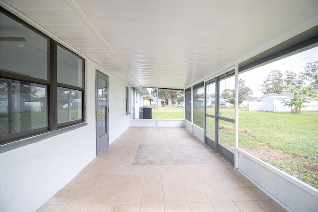 7631 Lewis Rd, Lakeland, FL 33810 - view of unfurnished sunroom