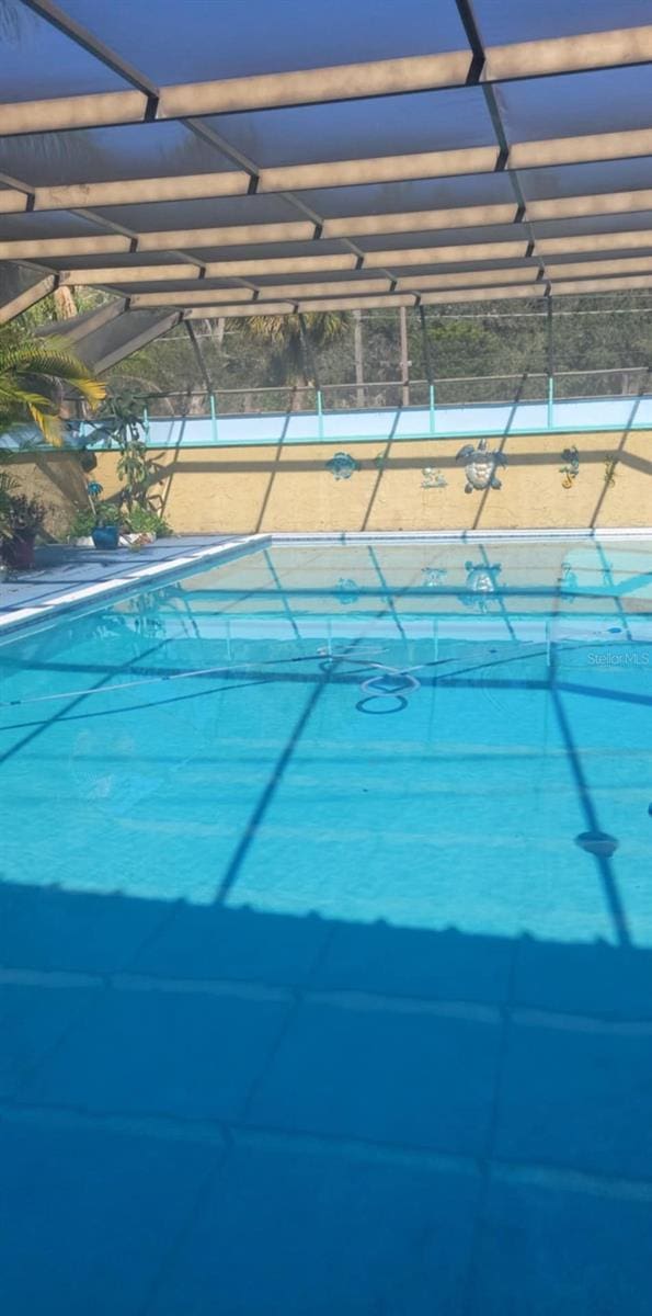 view of pool