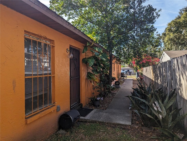 view of side of home