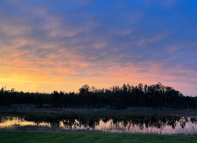 property view of water