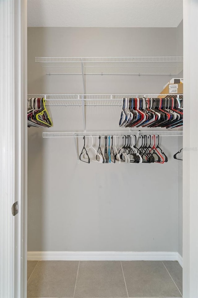 view of closet