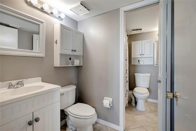 6923 Stonesthrow Cir N Unit 4105, Saint Petersburg, FL 33710 - bathroom with tile patterned floors and vanity