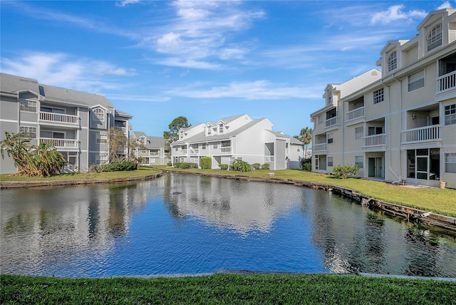 6923 Stonesthrow Cir N Unit 4105, Saint Petersburg, FL 33710 - water view with nearby suburban area