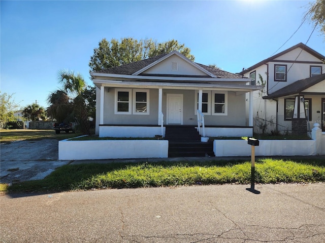 view of front of home featuring a porch