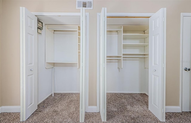 view of closet