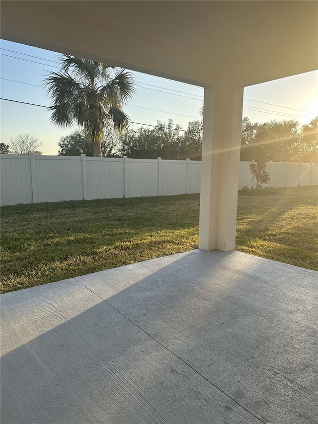 view of patio