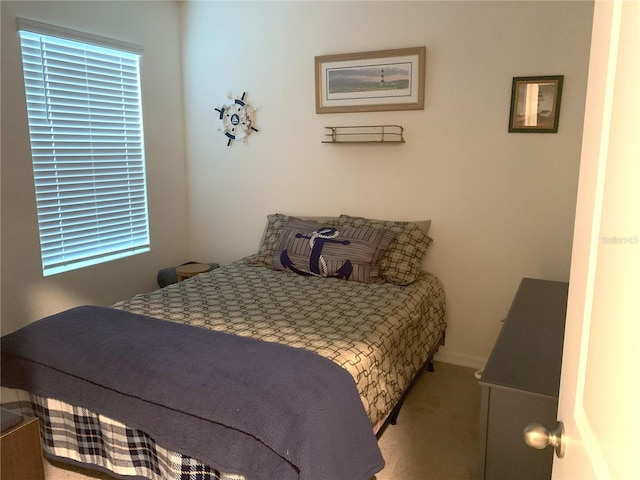 bedroom featuring carpet floors