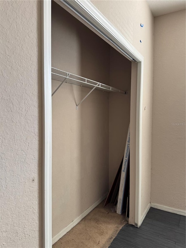 view of closet