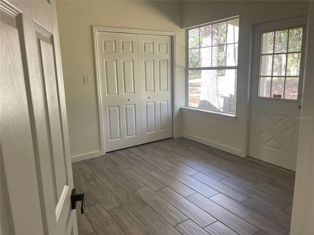 interior space with a wealth of natural light