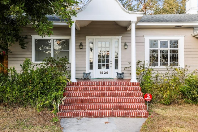 view of property entrance