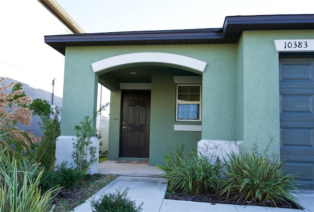 view of property entrance