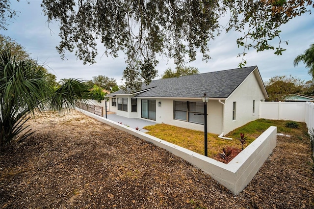 view of rear view of house