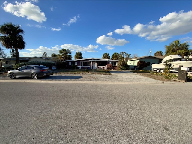 view of ranch-style home