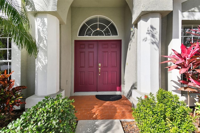 view of entrance to property