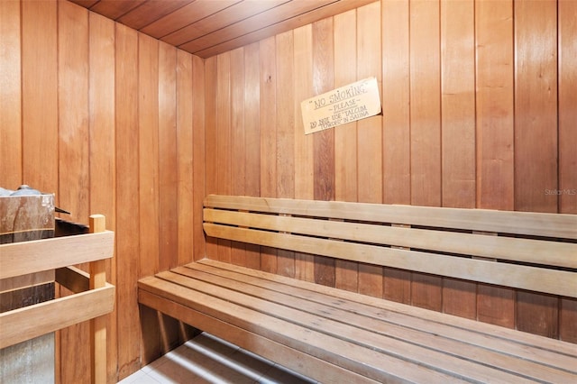 view of sauna / steam room