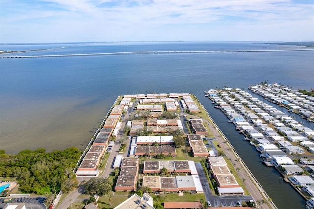 19029 US Highway 19 Unit 25D, Clearwater, FL 33764 - bird's eye view featuring a water view
