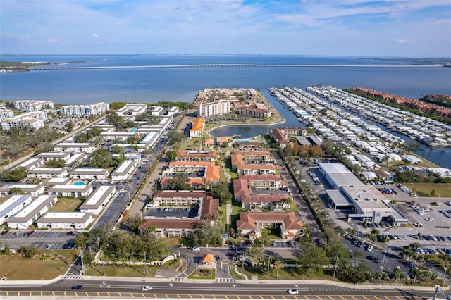 19029 US Highway 19 Unit 25D, Clearwater, FL 33764 - bird's eye view featuring a water view