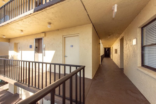 view of hallway