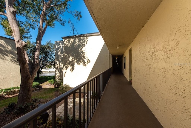 view of hallway