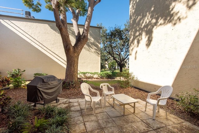 view of patio / terrace featuring area for grilling