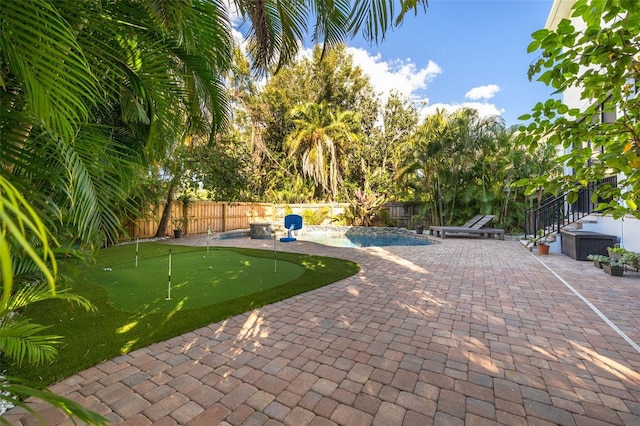 view of patio