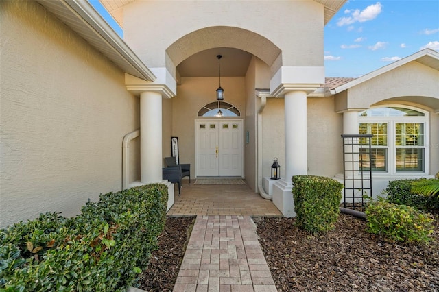 view of entrance to property