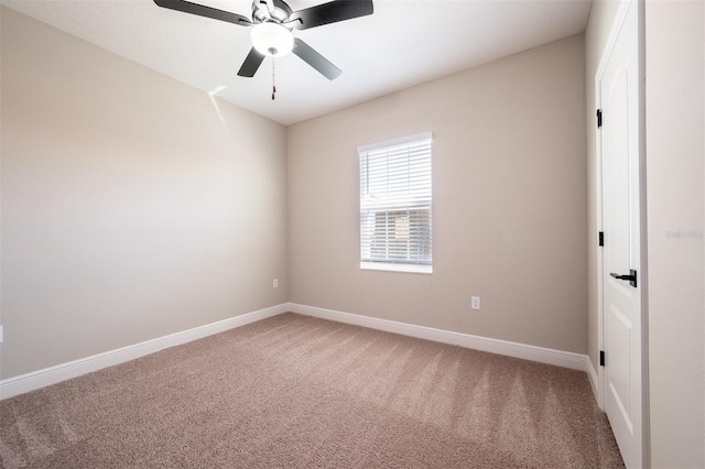 7849 Somersworth Dr, Kissimmee, FL 34747 - unfurnished room featuring light carpet and ceiling fan