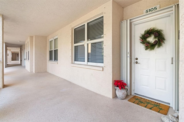 view of property entrance