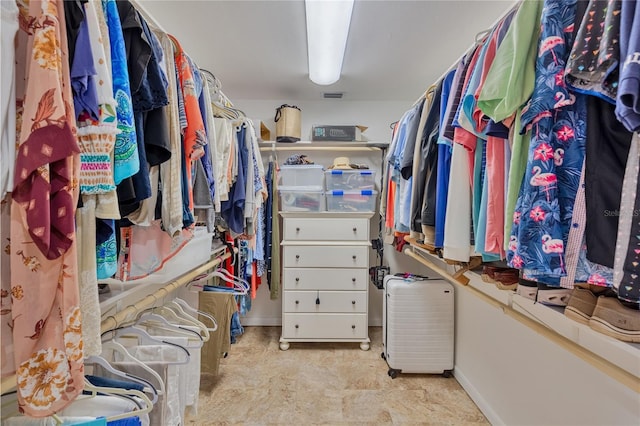 view of spacious closet