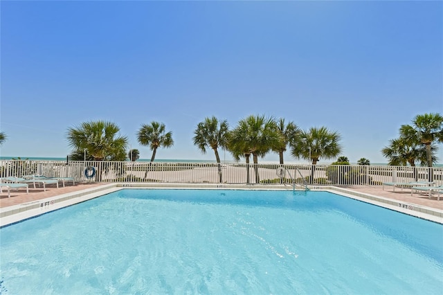 view of swimming pool