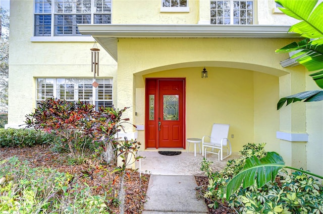 view of property entrance