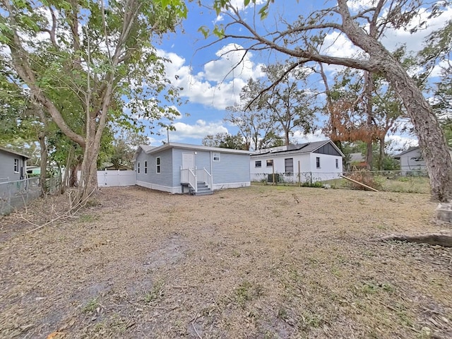 view of rear view of house