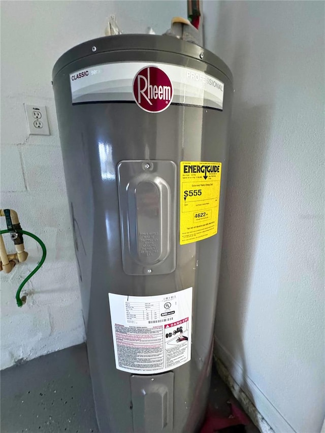 utilities with water heater