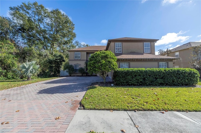 front of property featuring a front yard