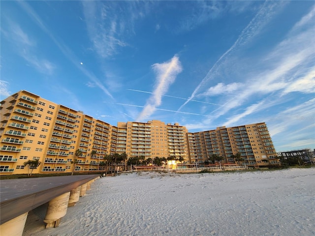 view of property with a water view