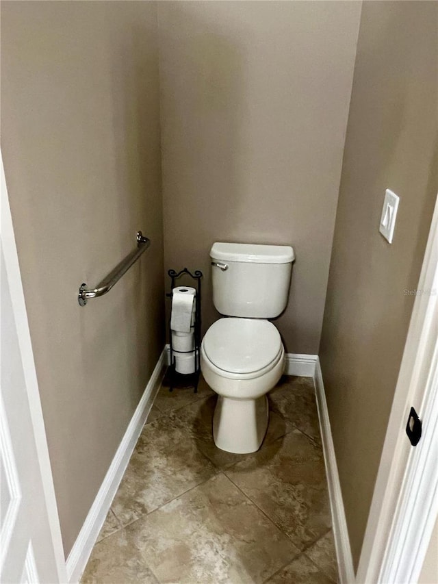 bathroom with toilet