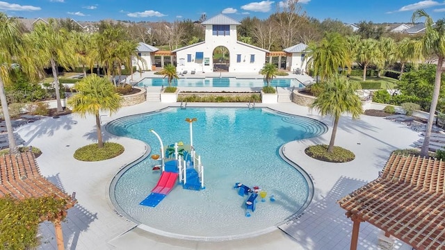 view of swimming pool