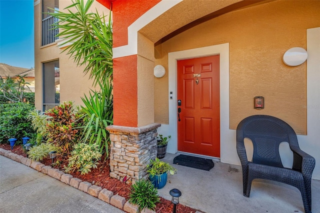 view of property entrance