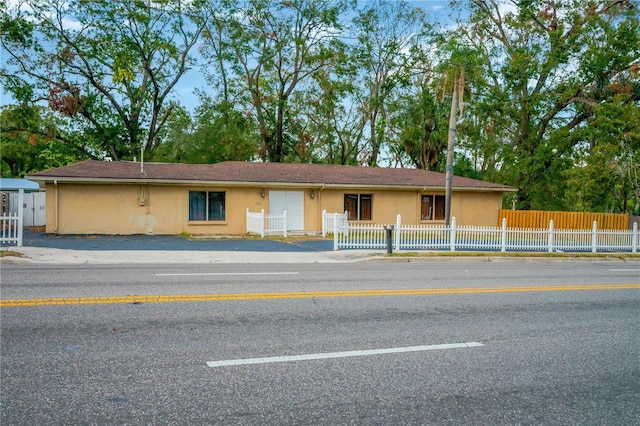 view of ranch-style house