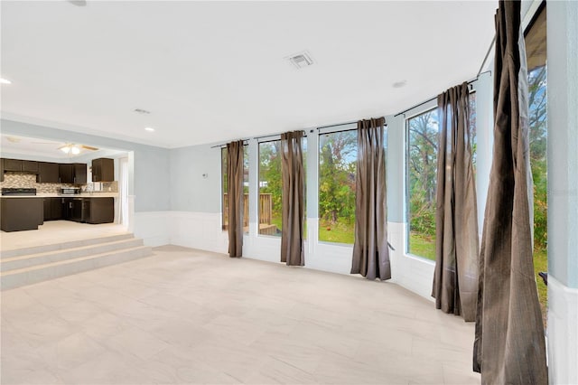 view of unfurnished living room