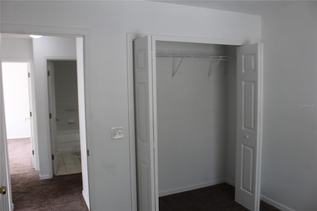 view of closet