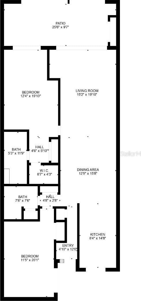 409 Boca Ciega Point Blvd S Unit 1008, Saint Petersburg, FL 33708 - view of home floor plan