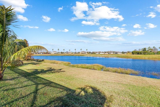 property view of water