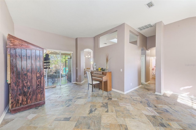 view of entrance foyer