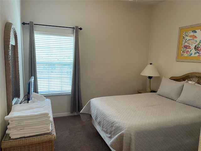 bedroom featuring carpet floors