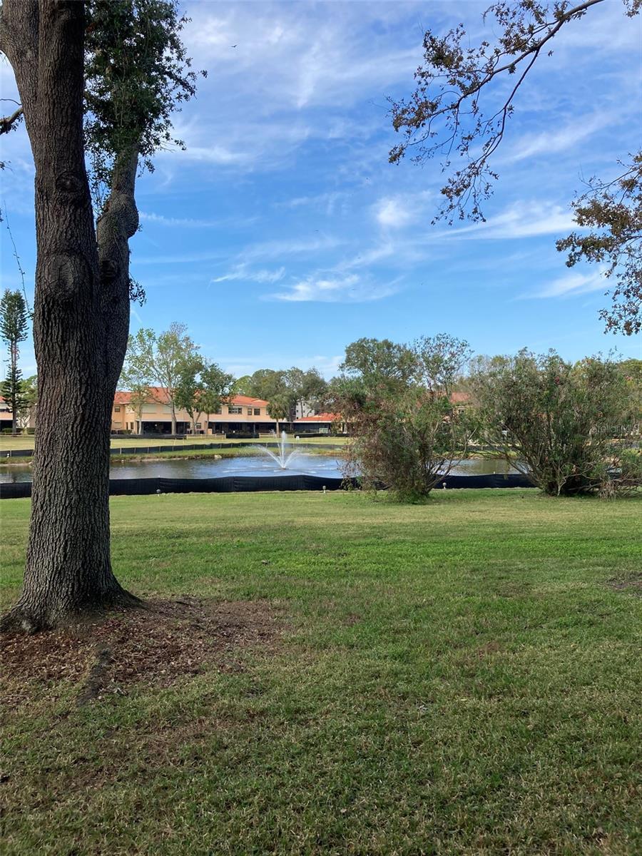 view of yard featuring a water view