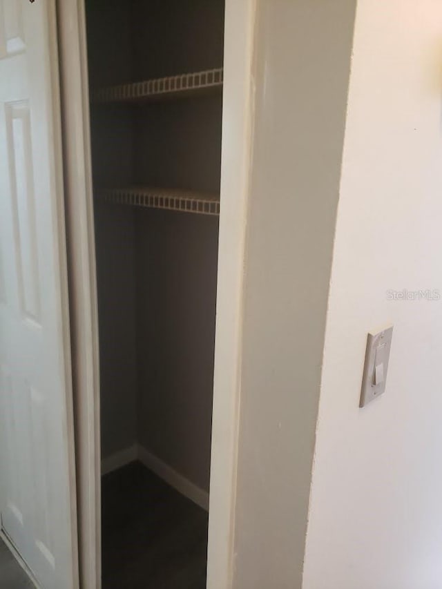 view of closet