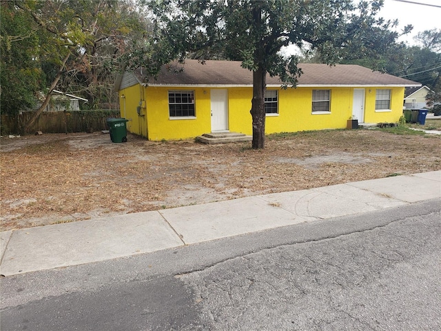 view of ranch-style home